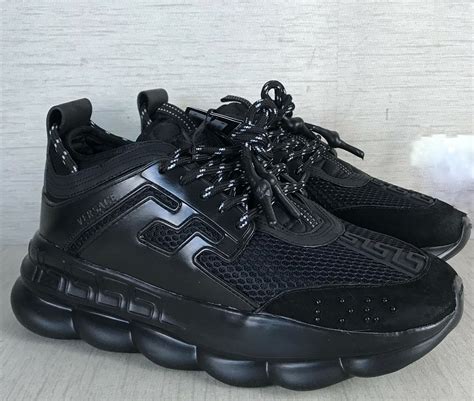 versace chain reaction total black|Versace chain reaction price.